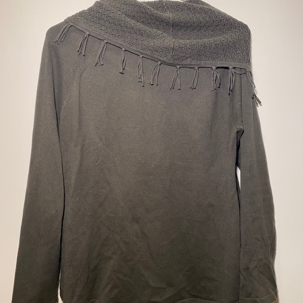 Style & Co olive sweater